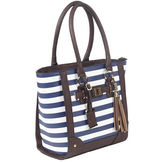 BULLDOG TOTE PURSE NAVY - BDP-050 - Marksmans Corner