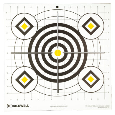 CALDWELL SIGHT-IN BULLSEYE 16 10PK - CAL1175520 - Marksmans Corner