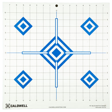 CALDWELL SIGHT-IN TRGT 16 10PK - CAL1175521 - Marksmans Corner