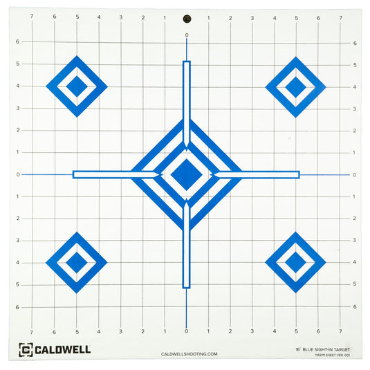 CALDWELL SIGHT-IN TRGT 16 10PK - CAL1175521 - Marksmans Corner