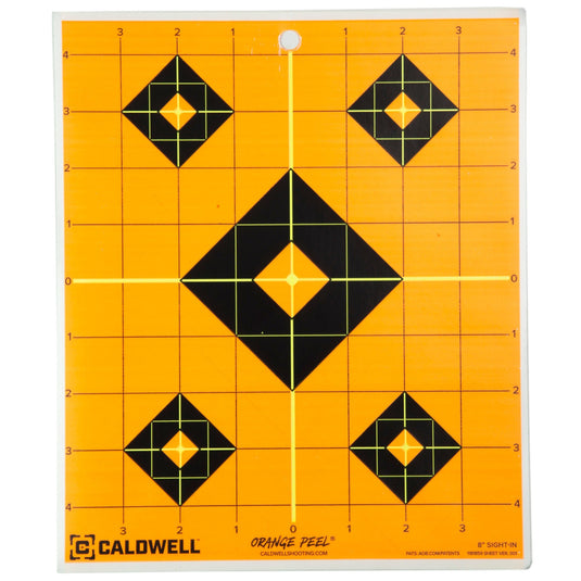 CALDWELL SIGHT-IN TRGT 8 5PK - CAL1166102 - Marksmans Corner