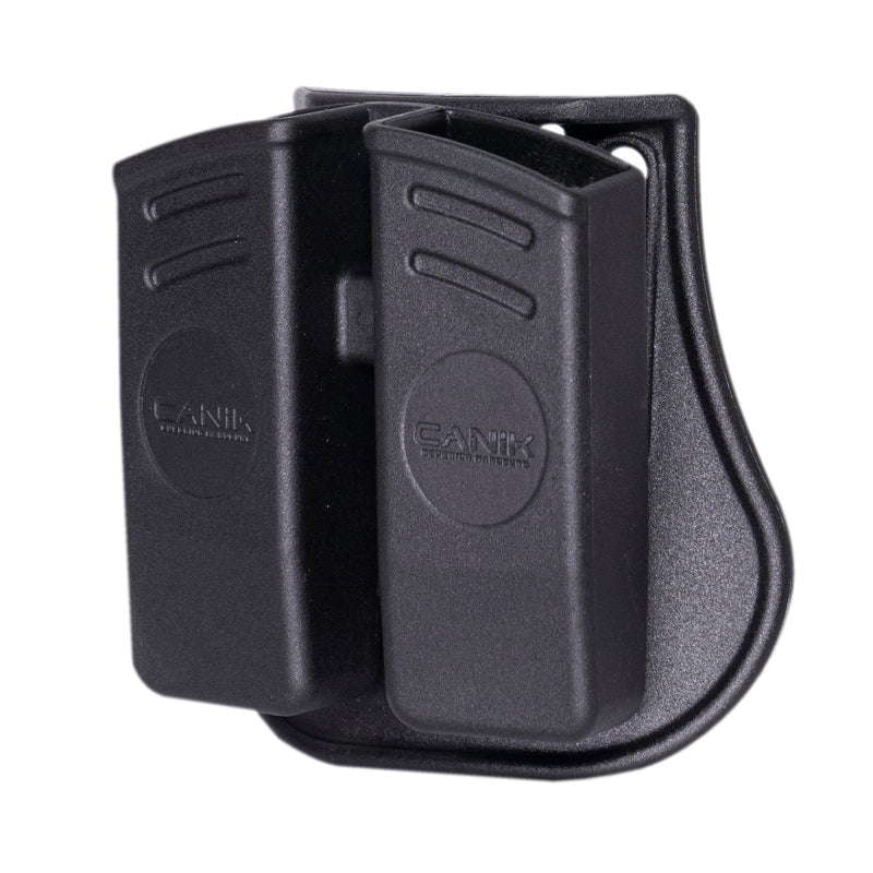 Load image into Gallery viewer, CANIK DBL 2 MAG POUCH 9MM POLY/BLK - CAPACN0379 - Marksmans Corner
