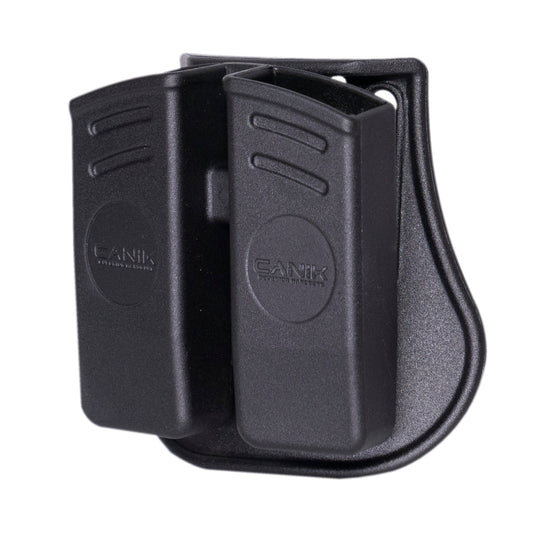 CANIK DBL 2 MAG POUCH 9MM POLY/BLK - CAPACN0379 - Marksmans Corner