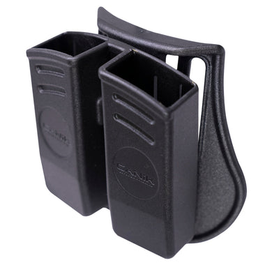 CANIK DBL 2 MAG POUCH 9MM POLY/BLK - CAPACN0379 - Marksmans Corner