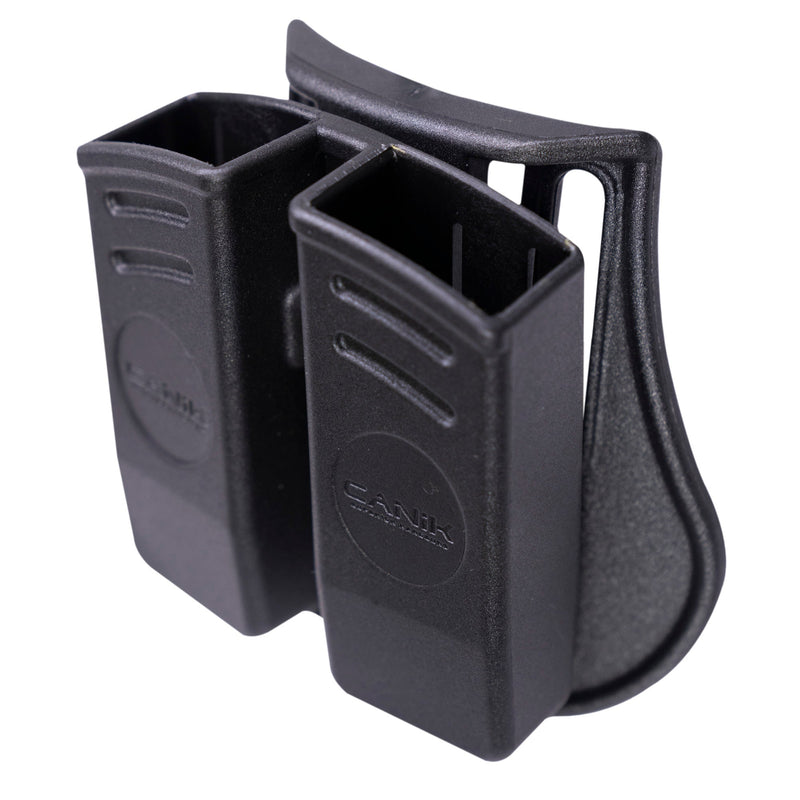 Load image into Gallery viewer, CANIK DBL 2 MAG POUCH 9MM POLY/BLK - CAPACN0379 - Marksmans Corner
