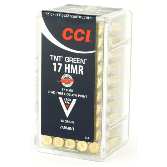 CCI 17HMR 16GR TNT GREEN 50/2000 - CCI951 - Marksmans Corner