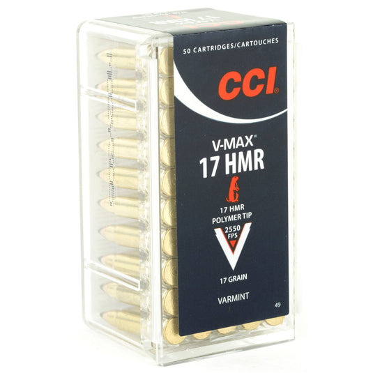 CCI 17HMR 17GR V-MAX 50/2000 - CCI49 - Marksmans Corner