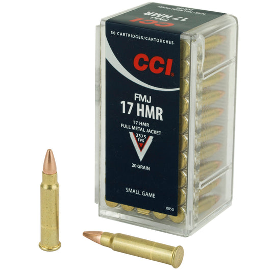 CCI 17HMR 20GR FMJ 50/2000 - CCI55 - Marksmans Corner