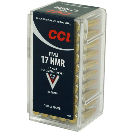 CCI 17HMR 20GR FMJ 50/2000 - CCI55 - Marksmans Corner