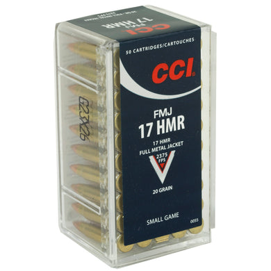 CCI 17HMR 20GR FMJ 50/2000 - CCI55 - Marksmans Corner