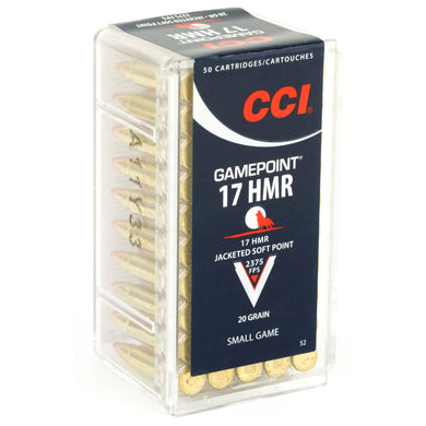 CCI 17HMR 20GR GAME PNT 50/2000 - CCI52 - Marksmans Corner