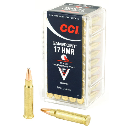 CCI 17HMR 20GR GAME PNT 50/2000 - CCI52 - Marksmans Corner