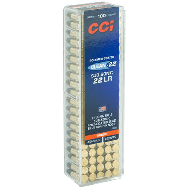 CCI 22LR SUB 40GR LRN BLUE 100/5000 - CCI934CC - Marksmans Corner