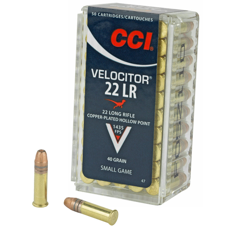 Load image into Gallery viewer, CCI 22LR VELOCITOR 40GR HP 50/5000 - CCI47 - Marksmans Corner
