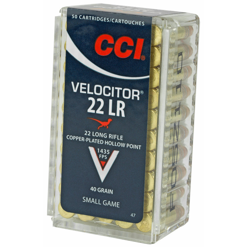 Load image into Gallery viewer, CCI 22LR VELOCITOR 40GR HP 50/5000 - CCI47 - Marksmans Corner
