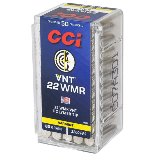 CCI 22WMR 30GR VARMINT TIP 50/2000 - CCI969CC - Marksmans Corner