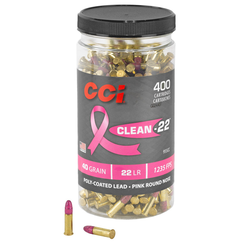 Load image into Gallery viewer, CCI CLN-22 PINK HV 22LR 40GR BTL 400 - CCI955CC - Marksmans Corner
