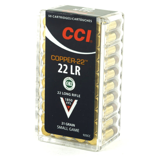 CCI COPPER-22 22LR 21GR 50/5000 - CCI925CC - Marksmans Corner