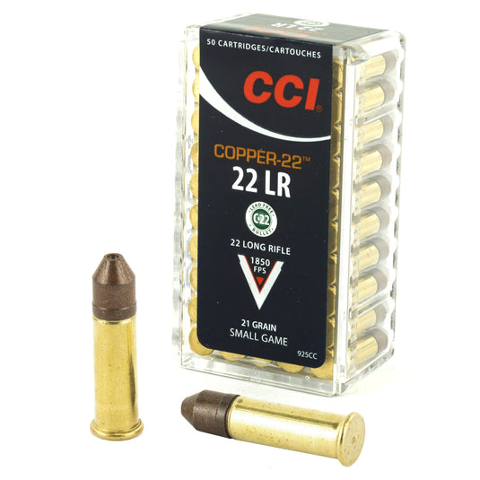 CCI COPPER-22 22LR 21GR 50/5000 - CCI925CC - Marksmans Corner