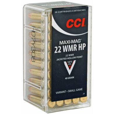 CCI MAXI-MAG 22WMR HP 50/2000 - CCI24 - Marksmans Corner