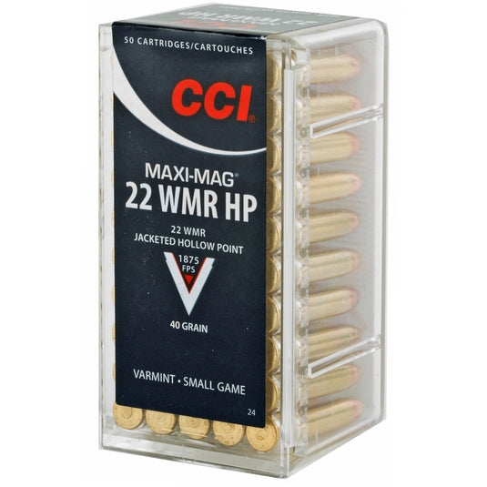 CCI MAXI-MAG 22WMR HP 50/2000 - CCI24 - Marksmans Corner