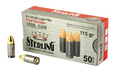 CENT ARMS STER 9MM 115GR FMJ 50/1500 - CARASAM8189 - Marksmans Corner