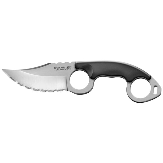 COLD STL DOUBLE AGENT II 3 SERRATED - CS39FNS - Marksmans Corner