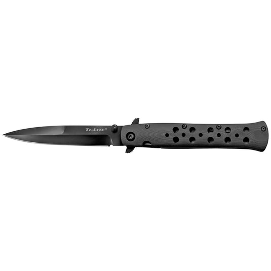 COLD STL TI-LITE G-10 HANDLE BLACK - CS26C4 - Marksmans Corner