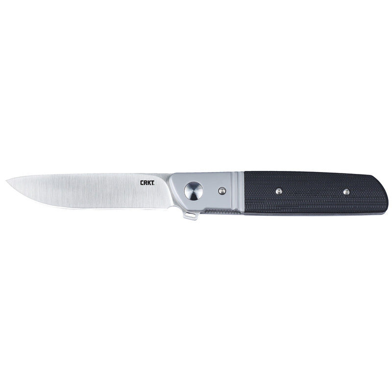 Load image into Gallery viewer, CRKT BAMBOOZLED BLK 3.34 PLAIN EDGE - CRK5720 - Marksmans Corner
