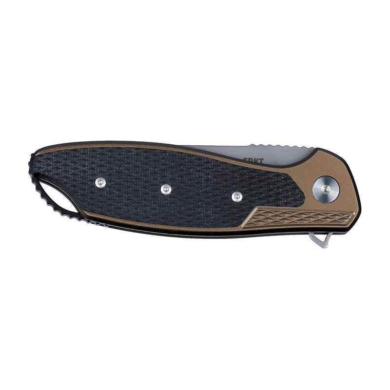 Load image into Gallery viewer, CRKT JAKE OD GREEN 3.32 PLAIN EDGE - CRKK360GXP - Marksmans Corner
