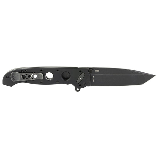 CRKT M16-04DB BLK TANTO W/DB ASSIST - CRKM16-04DB - Marksmans Corner