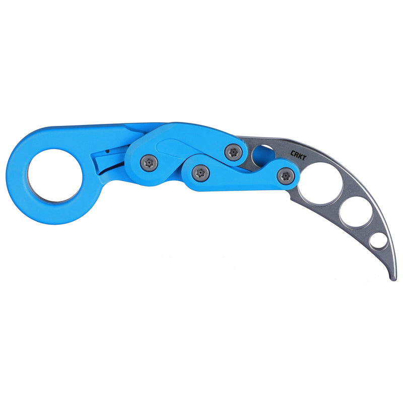 Load image into Gallery viewer, CRKT PROVOKE TRNR BLUE NON-SHARPENED - CRK4041T - Marksmans Corner
