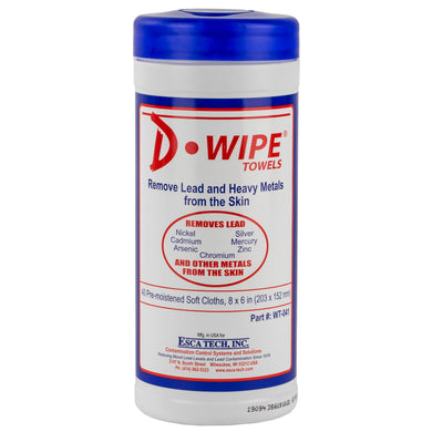 D-WIPE TOWELS 12-40 CT CANISTERS - DLEADWT040-22 - Marksmans Corner