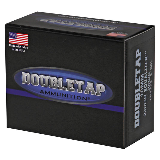 DBLTAP 10MM 230GR EQ JHP 20/1000 - DBT10MM230EQ - Marksmans Corner