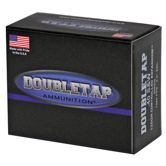 DBLTAP 40S&W 135GR JHP 20/1000 - DBT40135CE - Marksmans Corner