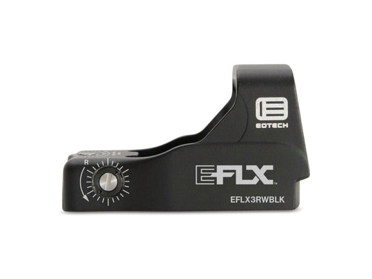 EFLX3 RED 3MOA MINI REFLEX BLK - EOEFLX3RWBLK - Marksmans Corner