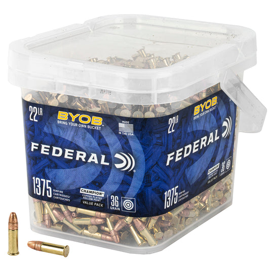 FED 22LR 36GR CPHP BYOB BK 2X 1375CT - FE750BKT1375-CS - Marksmans Corner