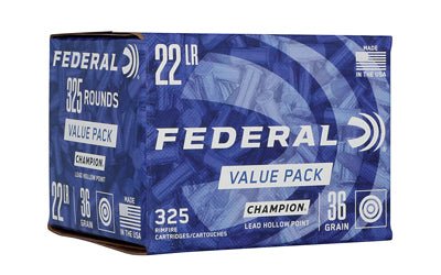 FED 22LR 36GR LEAD HP 325 CT - FE749 - Marksmans Corner