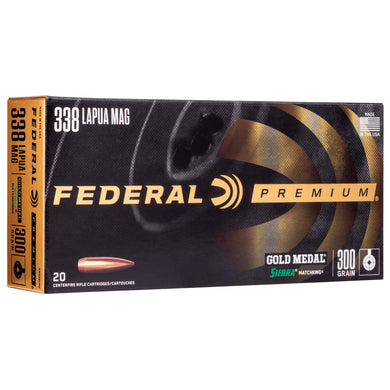 FED 338 LAPUA 300GR MATCHKING 20/200 - FEGM338LM2 - Marksmans Corner