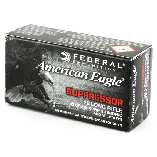 FED AE SUPPRESSOR 22LR 45GR FMJ 50/ - FEAE22SUP1 - Marksmans Corner