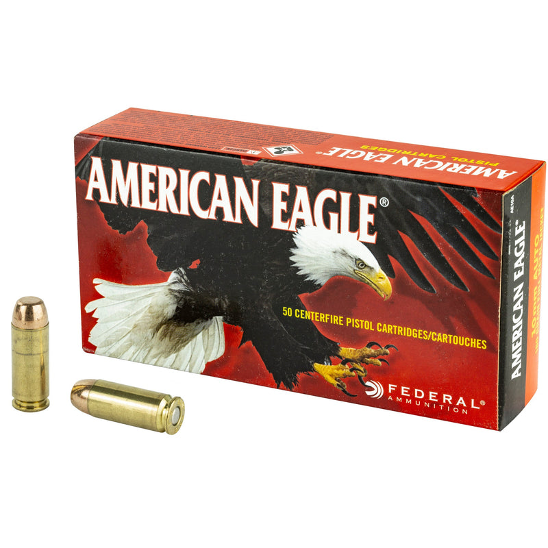 Load image into Gallery viewer, FED AM EAGLE 10MM 180GR FMJ 50/1000 - FEAE10ABX - Marksmans Corner
