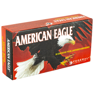 FED AM EAGLE 10MM 180GR FMJ 50/1000 - FEAE10ABX - Marksmans Corner