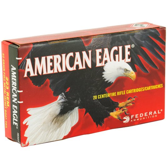 FED AM EAGLE 223 REM 62GR FMJ 20/500 - FEAE223N - Marksmans Corner