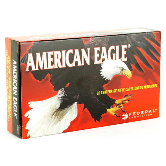 FED AM EAGLE 3006 150GR FMJBT 20/500 - FEAE3006NBX - Marksmans Corner