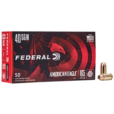 FED AM EAGLE 40S&W 165GR FMJ 50/1000 - FEAE40R3 - Marksmans Corner