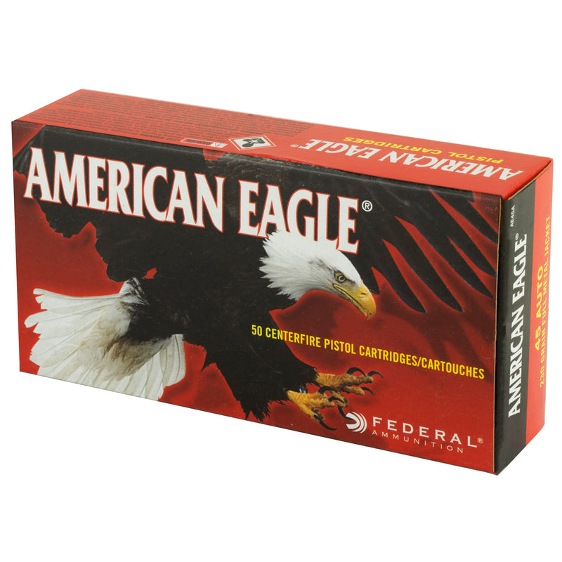 Load image into Gallery viewer, FED AM EAGLE 45ACP 230GR FMJ 50/1000 - FEAE45ABX - Marksmans Corner
