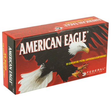 FED AM EAGLE 45ACP 230GR FMJ 50/1000 - FEAE45ABX - Marksmans Corner