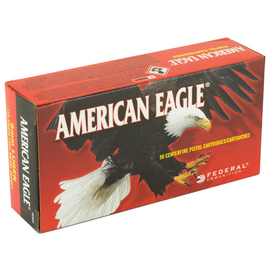 FED AM EAGLE 9MM 115GR FMJ 50/1000 - FEAE9DPBX - Marksmans Corner