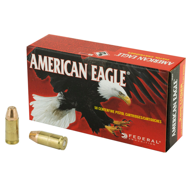 Load image into Gallery viewer, FED AM EAGLE 9MM 147GR FMJ 50/1000 - FEAE9FPBX - Marksmans Corner
