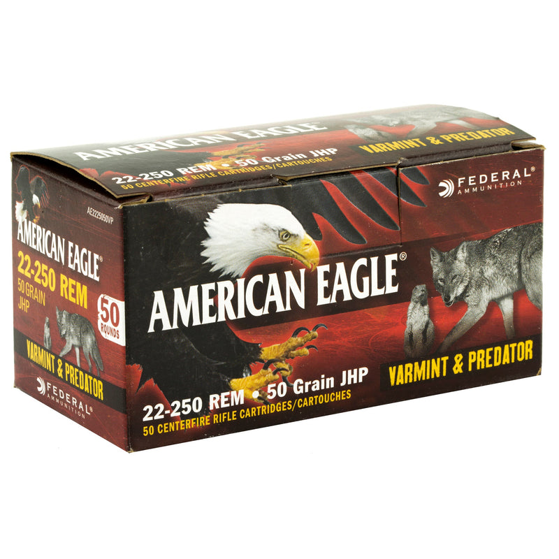 Load image into Gallery viewer, FED AM EAGLE V&amp;P 22-250 50GR 50/250 - FEAE2225050VP - Marksmans Corner
